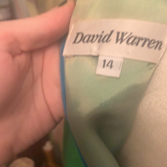 Retro color block dress - Picture 3 of 3